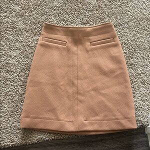 H&M Tan Pencil Skirt